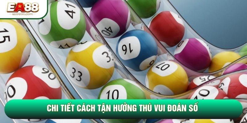 Chi tiết cách tận hưởng thú vui đoán số Chi tiết cách tận hưởng thú vui đoán số