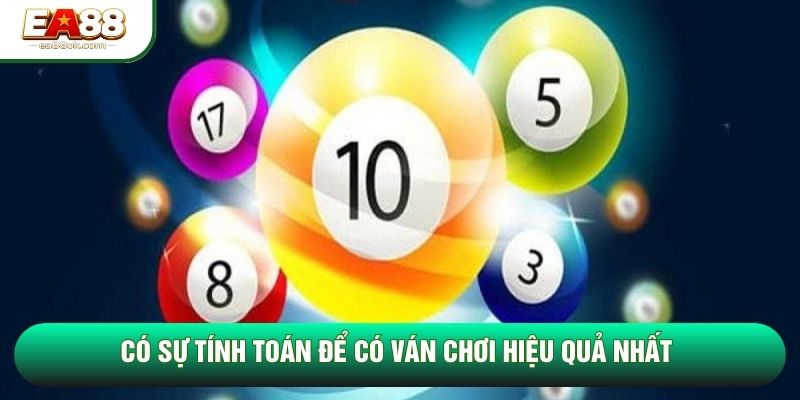 Có sự tính toán để có ván chơi hiệu quả nhất Có sự tính toán để có ván chơi hiệu quả nhất