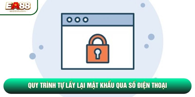 Quy trình tự lấy lại mật khẩu qua số điện thoại